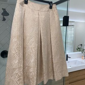 Kay Unger Jacquard midi skirt